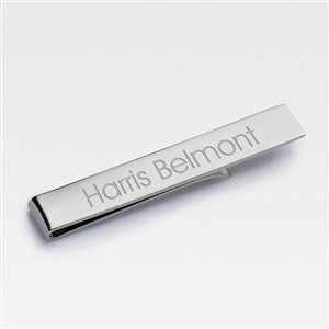 Engraved Sterling Silver Tie Bar - 46151