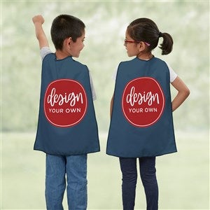 Design Your Own Personalized Kids Cape- Navy Blue - 46171-NB