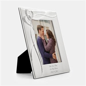 Engraved Intertwined Heart 5x7"Picture Frame - 46270