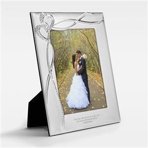 Engraved Intertwined Heart 8x10" Picture Frame - 46340