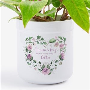 A Moms Hug Personalized Outdoor Flower Pot - 46411