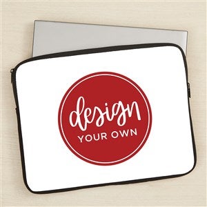 Design Your Own Personalized 15" Laptop Sleeve- White - 46421-W