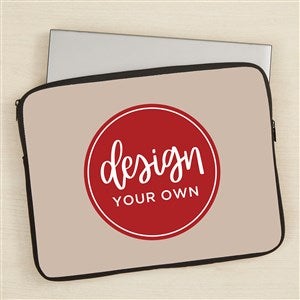Design Your Own Personalized 15" Laptop Sleeve- Tan - 46421-T