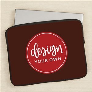 Design Your Own Personalized 15" Laptop Sleeve- Brown - 46421-BR