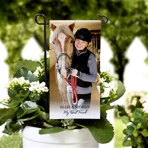 Pet Photo & Message Personalized Mini Garden Flag - 46428