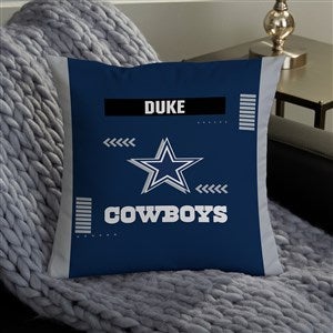 NFL Dallas Cowboys Classic Personalized 14" Throw Pillow - 46464-S