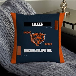 NFL Chicago Bears Classic Personalized 14" Throw Pillow - 46466-S
