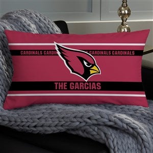 NFL Arizona Cardinals Classic Personalized Lumbar Throw Pillow - 46501-LB