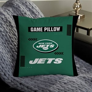 NFL New York Jets Classic Personalized 14" Throw Pillow - 46591-S