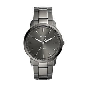 Engraved Fossil Minimalist Smoke Watch - 46603