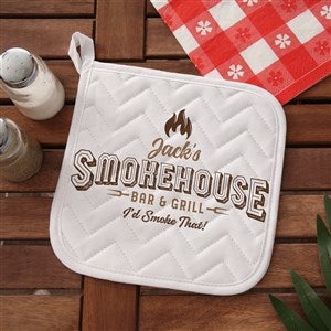 Smokehouse Personalized Potholder - 46628-P