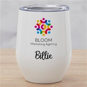 Personalized Logo Stainless Insulated Wine Cup - 46689