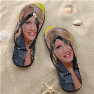 Picture It Personalized Adult Flip Flops - 46703
