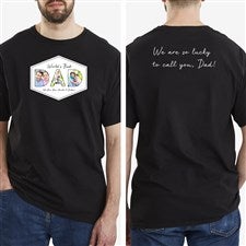 Memories with Dad Personalized 2-Sided Hanes® Adult ComfortWash™ T-Shirt - 46718-CWT