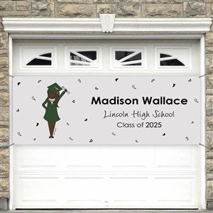Graduation Girl philoSophies® Personalized Graduation Banner- 45x108 - 46744-L
