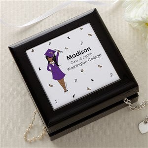 Graduation Girl philoSophies® Personalized Jewelry Box - 46747
