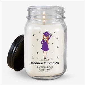 Graduation Girl philoSophies® Farmhouse Candle Jar - 46752