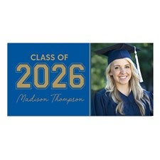 Collegiate Year Personalized Graduation Party Invitation - 46786