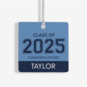Collegiate Year Personalized Graduation Ornament- 2.75 Metal - 1 Sided - 46790-1M