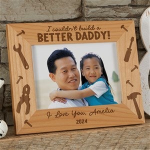 Couldnt Build A Better Dad Personalized Frame- 5 x 7 - 46806-M