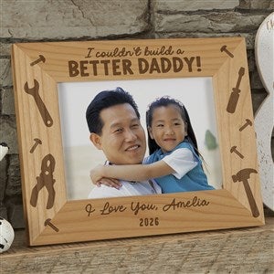 Couldnt Build A Better Dad Personalized Frame- 5 x 7 - 46806-M