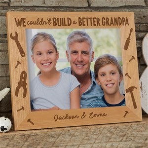 Couldnt Build A Better Dad Personalized Frame- 8 x 10 - 46806-L