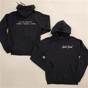 Dad Life Personalized 2-Sided Hanes® Adult Hooded Sweatshirt - 46836-BS