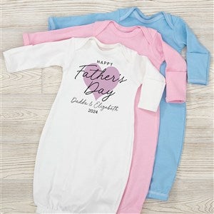 Our First Fathers Day Personalized Baby Gown - 46840-G
