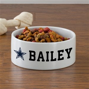 NFL Dallas Cowboys Personalized Dog Bowl- Large - 46935-L