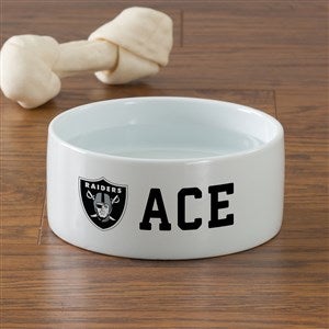 NFL Las Vegas Raiders Personalized Dog Bowl- Small - 46936-S