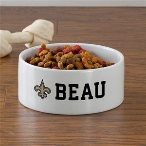 NFL New Orleans Saints Personalized Dog Bowl- Large - 46943-L