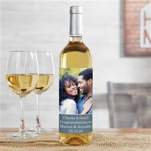 Party Photo Personalized Wine Bottle Label - 46975