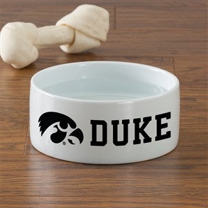 NCAA Iowa Hawkeyes Personalized Dog Bowl- Small - 46984-S