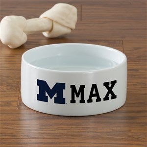 NCAA Michigan Wolverines Personalized Dog Bowl- Small - 46987-S