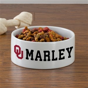 NCAA Oklahoma Sooners Personalized Dog Bowl- Large - 47043-L