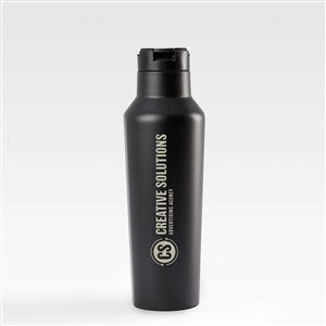 Personalized Logo Engraved Corkcicle 20oz Bottle - 47077-BLK