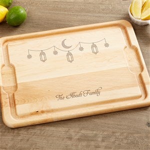 Ramadan Personalized Hardwood Cutting Board- 12x17 - 47099