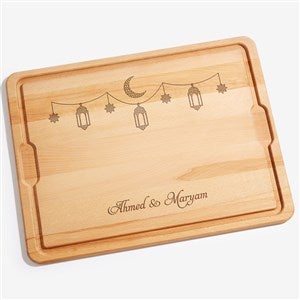 Ramadan Personalized Oversized Hardwood Cutting Board- 18x24 - 47099-XXL