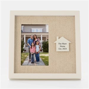 Engraved House Charm Picture Frame - 47101