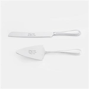 Engraved Reed  Barton Lyndon Dessert Set - 47199