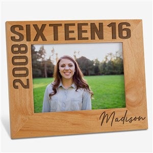 Timeless Birthday Personalized Frame- 5 x 7 - 47232-M