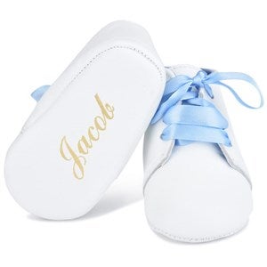 Personalized Leather Baby Boy Shoes - 47288D