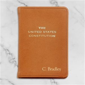 Personalized Mini United States Constitution - Tan - 47321D-T