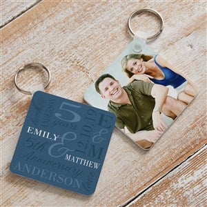 Eternal Love Personalized Photo Keychain - 47331