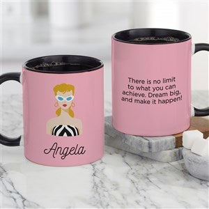 Barbie™ Heritage Collection Personalized Coffee Mug 11oz.- Black - 47374-B