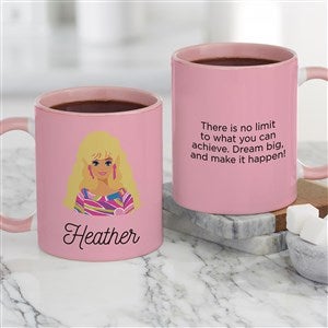 Barbie™ Heritage Collection Personalized Coffee Mug 11 oz.- Pink - 47374-P
