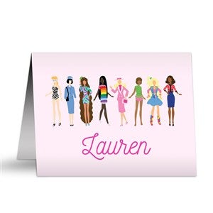 Barbie™ Heritage Collection Personalized Note Cards - 47382