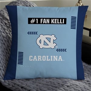 NCAA UNC Tarheels Classic Personalized 18 Throw Pillow - 47389-L