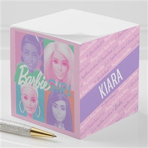 Barbie™ Sweet Vibes Personalized Notecube - 47394
