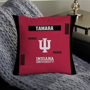 NCAA Indianna Hoosiers Classic Personalized 14 Throw Pillow - 47408-S